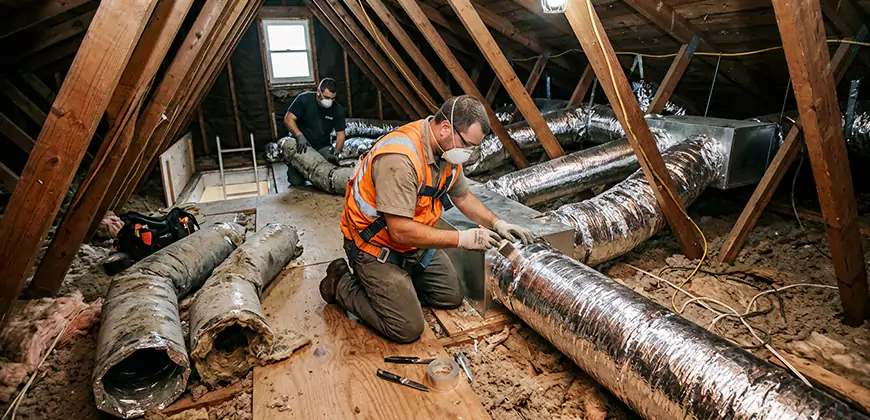 AC Duct Replacement in Clinton Township