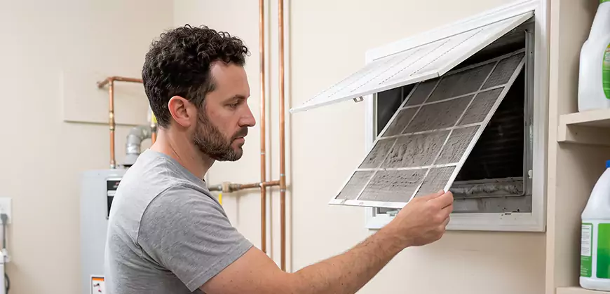 AC Filter Cleaning in Clinton Township