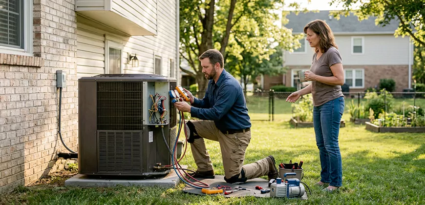 HVAC Replacement in Clinton Township