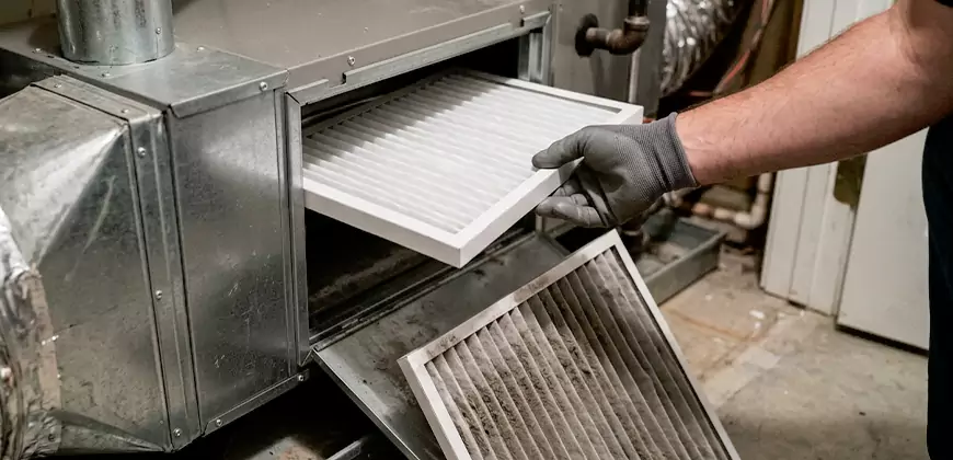 Window and Split Unit Filter Cleaning in Clinton Township