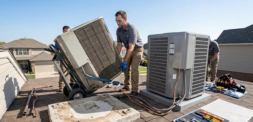 High-Efficiency Emergency Replacement in Clinton Township